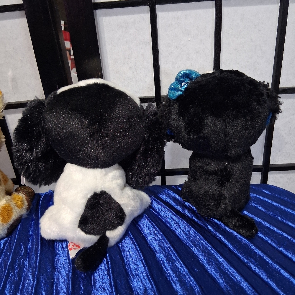 Set of 5 Colorful Plush Toys. Ty Beanie - Picture 9 of 15